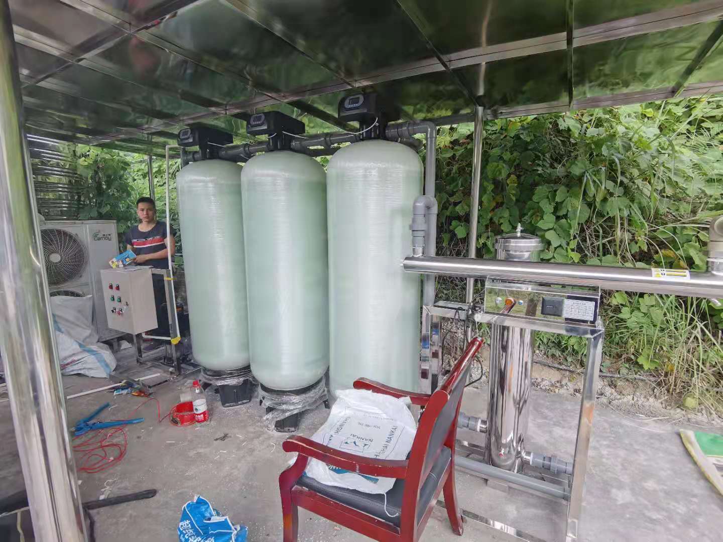 多介质过滤器，地下水净化水亚搏游戏网（中国）有限公司